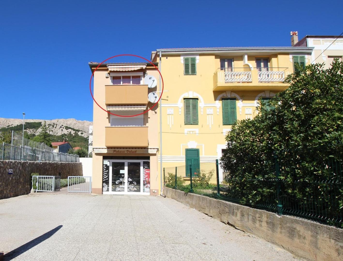 Apartment Grandi 1 Baška Kültér fotó