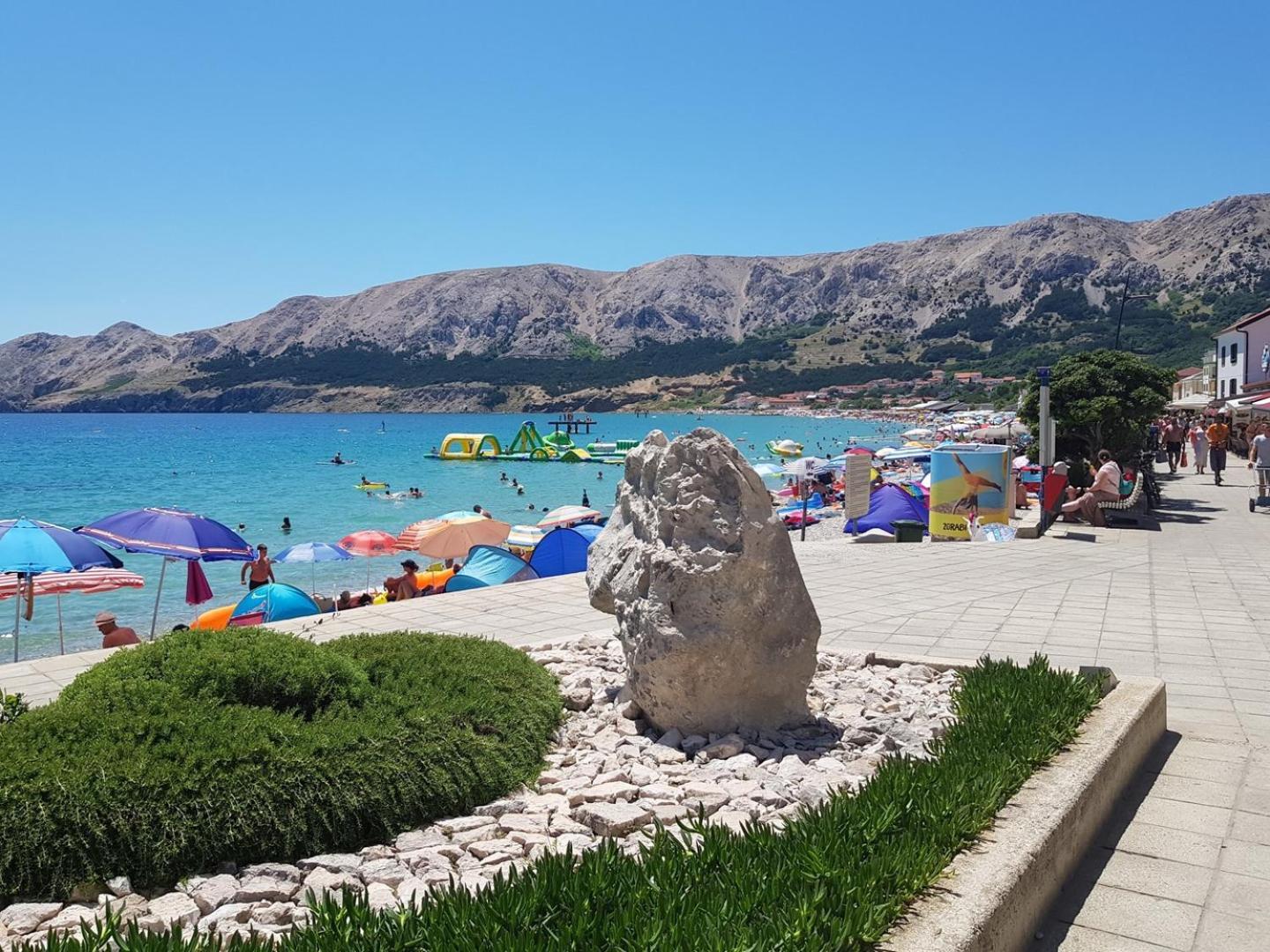 Apartment Grandi 1 Baška Kültér fotó