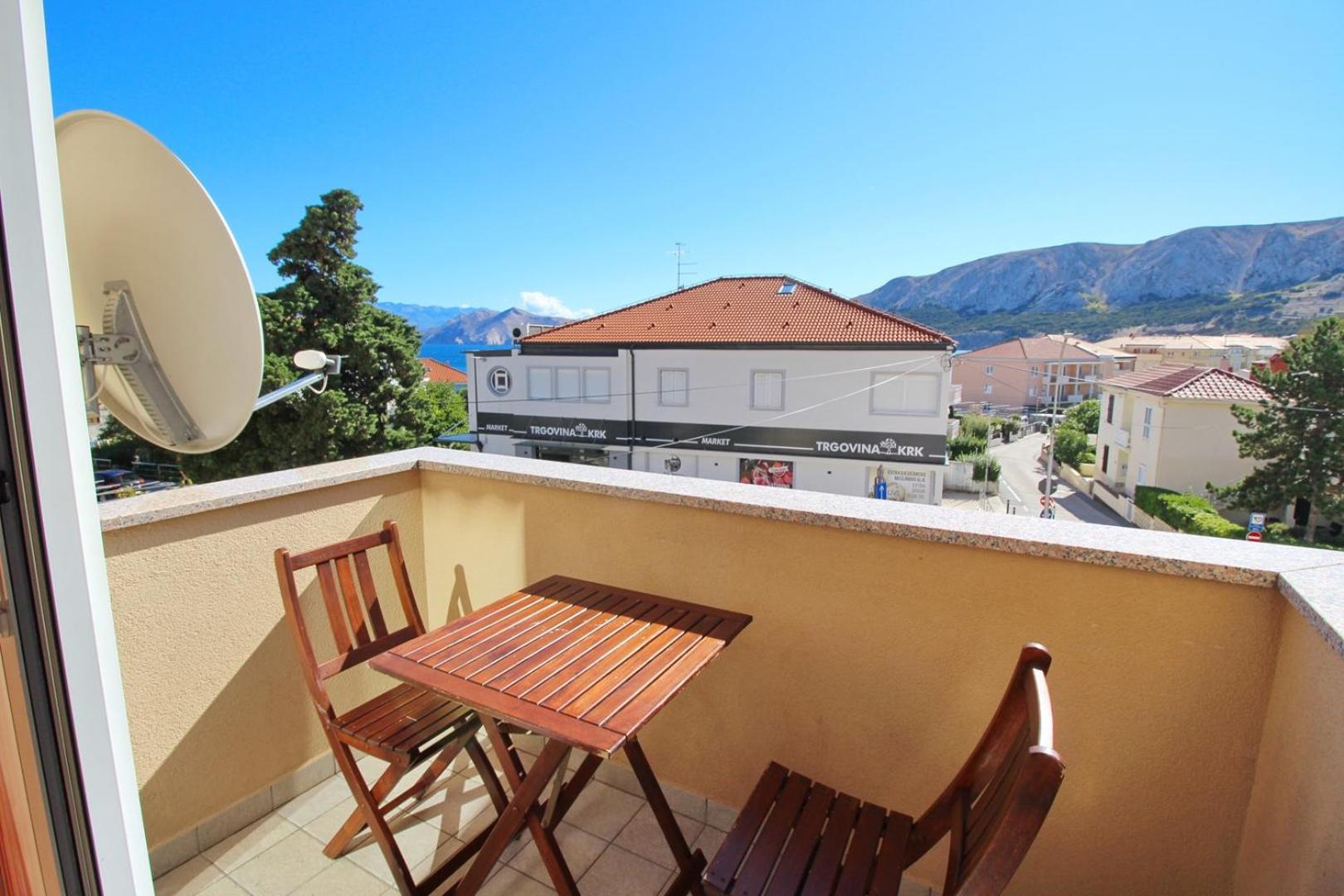 Apartment Grandi 1 Baška Kültér fotó
